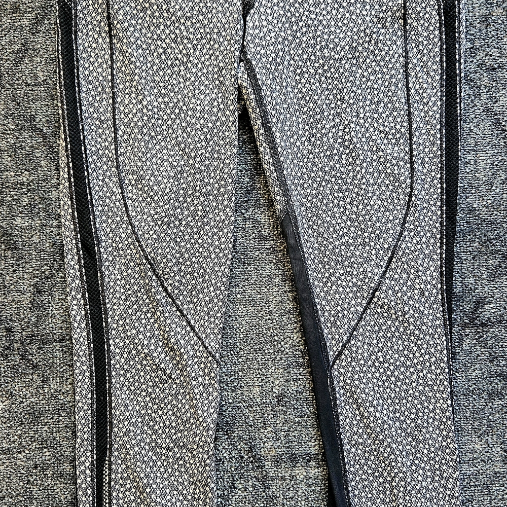 lululemon athletica Black and Gray Leggings